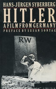 Cover of: Hitler, a film from Germany