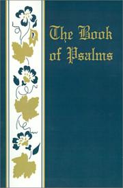 Cover of: The book of Psalms.