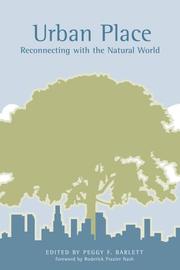 Cover of: Urban Place: Reconnecting with the Natural World (Urban and Industrial Environments)