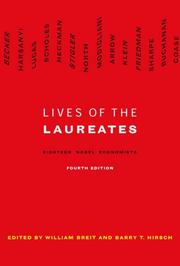 Cover of: Lives of the Laureates, Fourth Edition by 