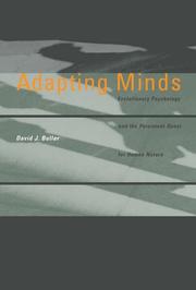 Cover of: Adapting Minds by David J. Buller