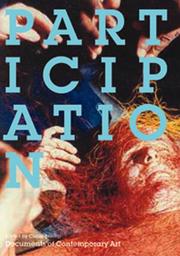 Cover of: Participation (Documents of Contemporary Art) by Claire Bishop