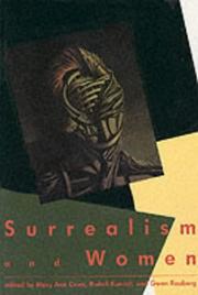Cover of: Surrealism and women