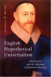 Cover of: English Hypothetical Universalism by Jonathan D. Moore