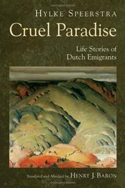 Cover of: Cruel Paradise | Hylke Speerstra