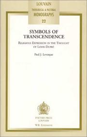 Cover of: Symbols of transcendence by Paul J. Levesque