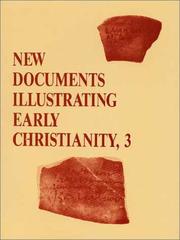 Cover of: A Review of the Greek Inscriptions and Papyri Published in 1978 (New Documents Illustrating Early Christianity)