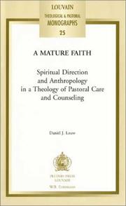 Cover of: Mature Faith by Daniel J. Louw