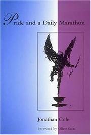 Cover of: Pride and a daily marathon by Jonathan Cole