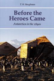 Cover of: Before the Heroes Came by T. H. Baughman