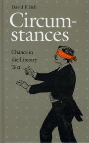 Cover of: Circumstances: chance in the literary text