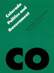 Cover of: Colorado politics & government by Thomas E. Cronin