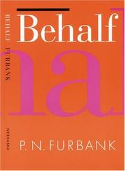 Cover of: Behalf
