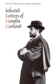 Cover of: Selected letters of Hamlin Garland