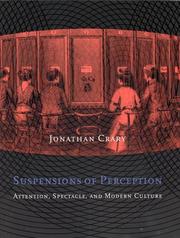 Cover of: Suspensions of Perception: Attention, Spectacle, and Modern Culture (October Books)