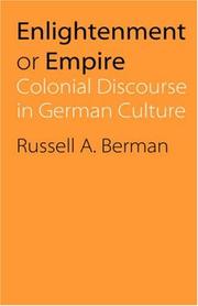 Cover of: Enlightenment or Empire | Russell A. Berman
