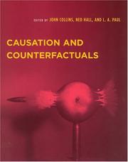 Causation and counterfactuals by Edward J. Hall