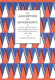 Cover of: An assumption of sovereignty by Harry A. Kersey