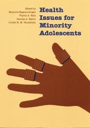 Cover of: Health issues for minority adolescents