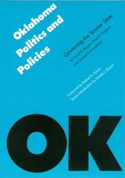 Cover of: Oklahoma politics & policies: governing the Sooner State