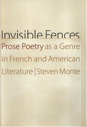 Cover of: Invisible fences by Steven Monte