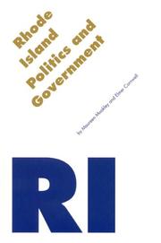 Cover of: Rhode Island Politics and Government (Politics and Governments of the American States)