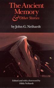 Cover of: The ancient memory & other stories