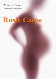 Cover of: Rosie Carpe (European Women Writers)