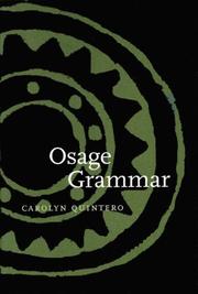 Cover of: Osage grammar