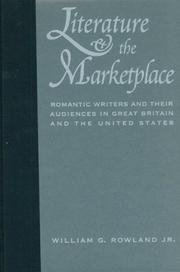 Literature and the marketplace by William G. Rowland