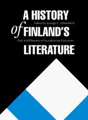 Cover of: A history of Finland's literature by edited by George C. Schoolfield.