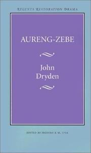 Cover of: Aureng-Zebe | John Dryden