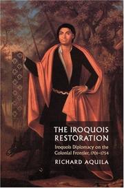 Cover of: The Iroquois restoration by Richard Aquila