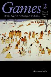 Cover of: Games of the North American Indians by Stewart Culin