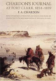 Journal at Fort Clark by Francis A. Chardon