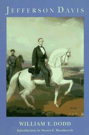 Cover of: Jefferson Davis by William Edward Dodd