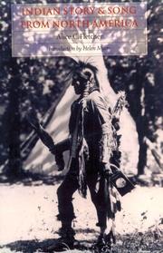 Indian story and song from North America by Alice C. Fletcher