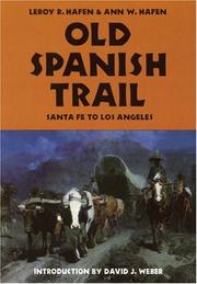Old Spanish Trail by Le Roy Reuben Hafen