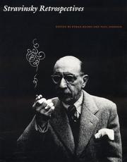 Cover of: Stravinsky Retrospectives