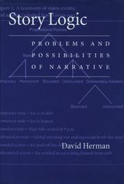 Cover of: Story Logic: Problems and Possibilities of Narrative (Frontiers of Narrative)