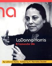 Cover of: LaDonna Harris by LaDonna Harris, LaDonna Harris