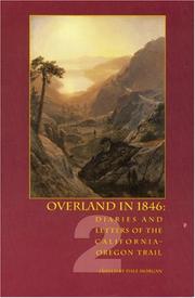 Cover of: Overland in 1846, Volume 2