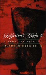 Cover of: Jefferson's Nephews by Boynton Merrill Jr.