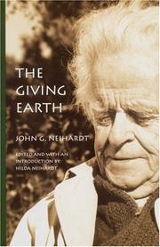 Cover of: The Giving Earth: A John G. Neihardt Reader