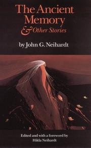 Cover of: The Ancient Memory and Other Stories