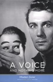 Cover of: A voice and nothing more by Mladen Dolar
