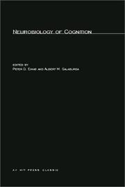 Cover of: Neurobiology of cognition by edited by Peter D. Eimas and Albert M. Galaburda.