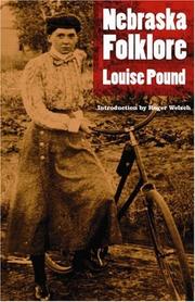Cover of: Nebraska folklore by Louise Pound
