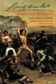 Cover of: David Crockett by James Atkins Shackford