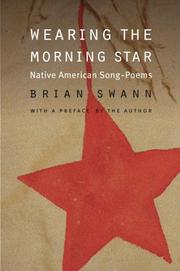 Cover of: Wearing the Morning Star by Brian Swann
